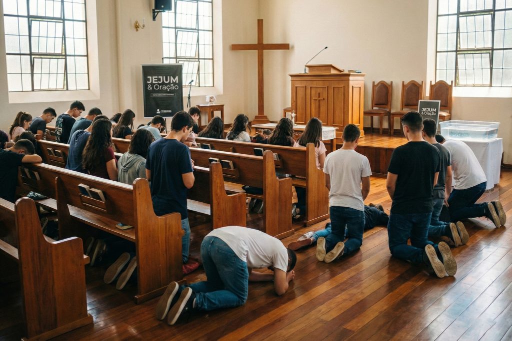 LUTANDO EM JEJUM E ORAÇÃO